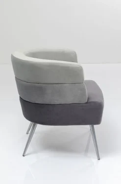 KARE Design Fauteuil Sandwich Grijs Shop