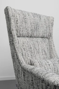 KARE Design Fauteuil Vegas Forever Melange Salt & Pepper Store