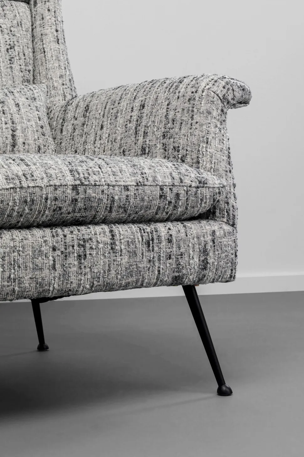 KARE Design Fauteuil Vegas Forever Melange Salt & Pepper Store