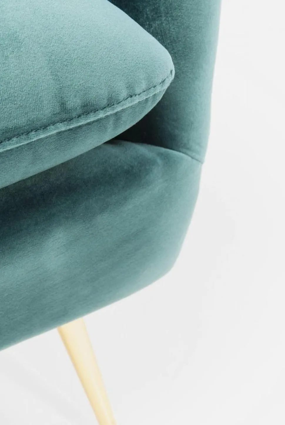 KARE Design Fauteuil Vegas Forever Petrol-Blauw Outlet