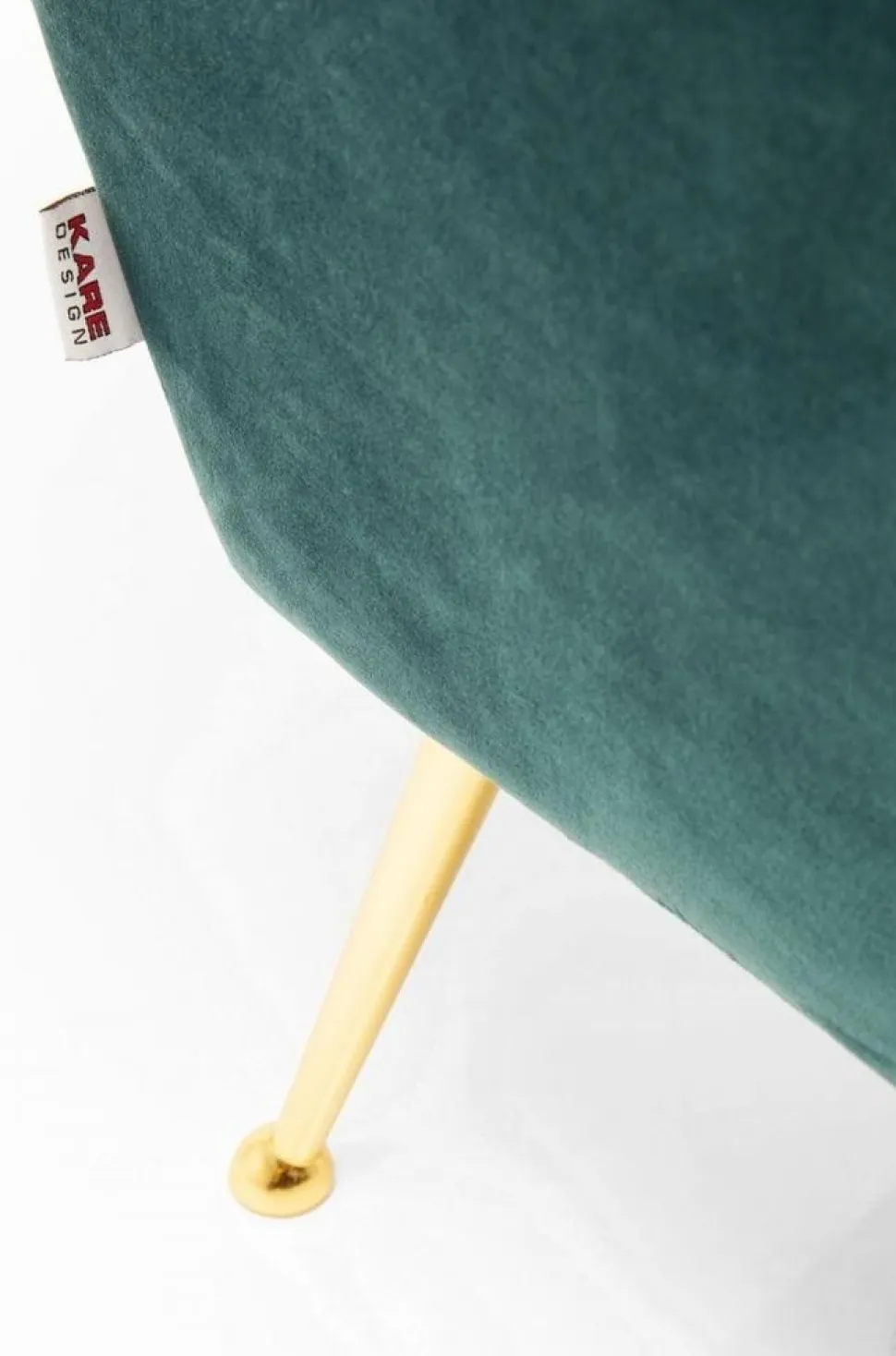 KARE Design Fauteuil Vegas Forever Petrol-Blauw Outlet