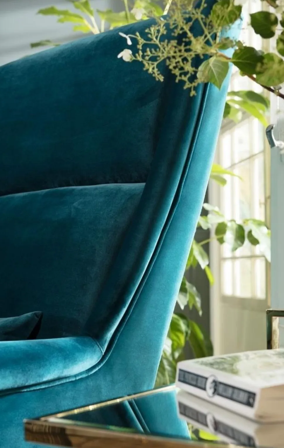 KARE Design Fauteuil Vegas Forever Petrol-Blauw Outlet