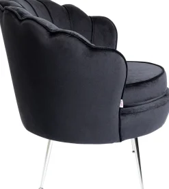 KARE Design Fauteuil Water Lily Chrome Black Cheap