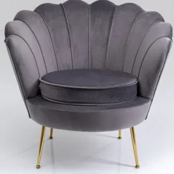 KARE Design Fauteuil Water Lily Grijs Outlet