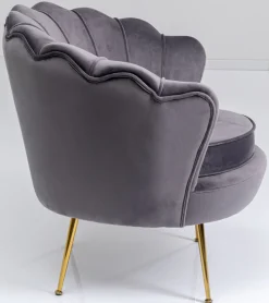 KARE Design Fauteuil Water Lily Grijs Outlet