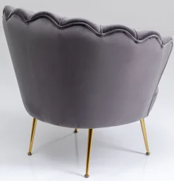 KARE Design Fauteuil Water Lily Grijs Outlet