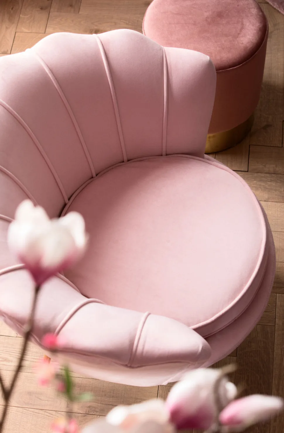 KARE Design Fauteuil Water Lily Rosa Store