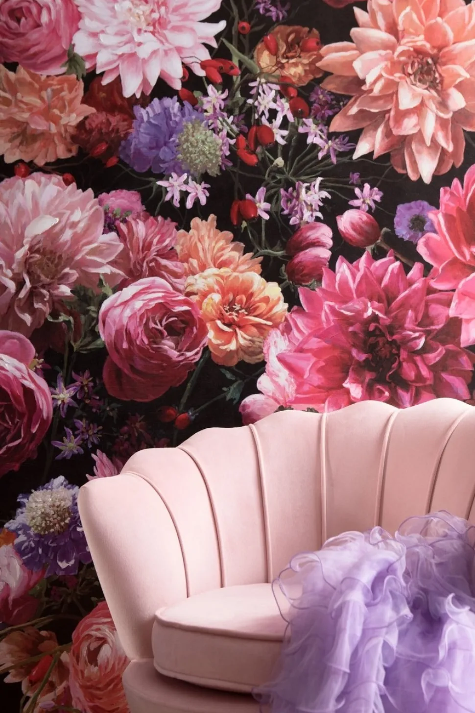 KARE Design Fauteuil Water Lily Rosa Store