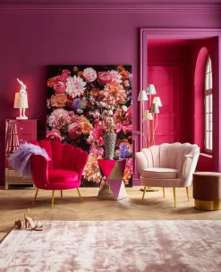 KARE Design Fauteuil Water Lily Roze Best