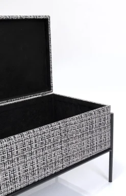 KARE Design Halbank Buttons Met Opslag B&W Klein Best