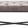 KARE Design Halbank Crossover Grijs Zwart 150x40cm Cheap