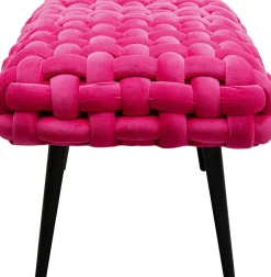 KARE Design Halbank Weave Roze 66cm Fashion