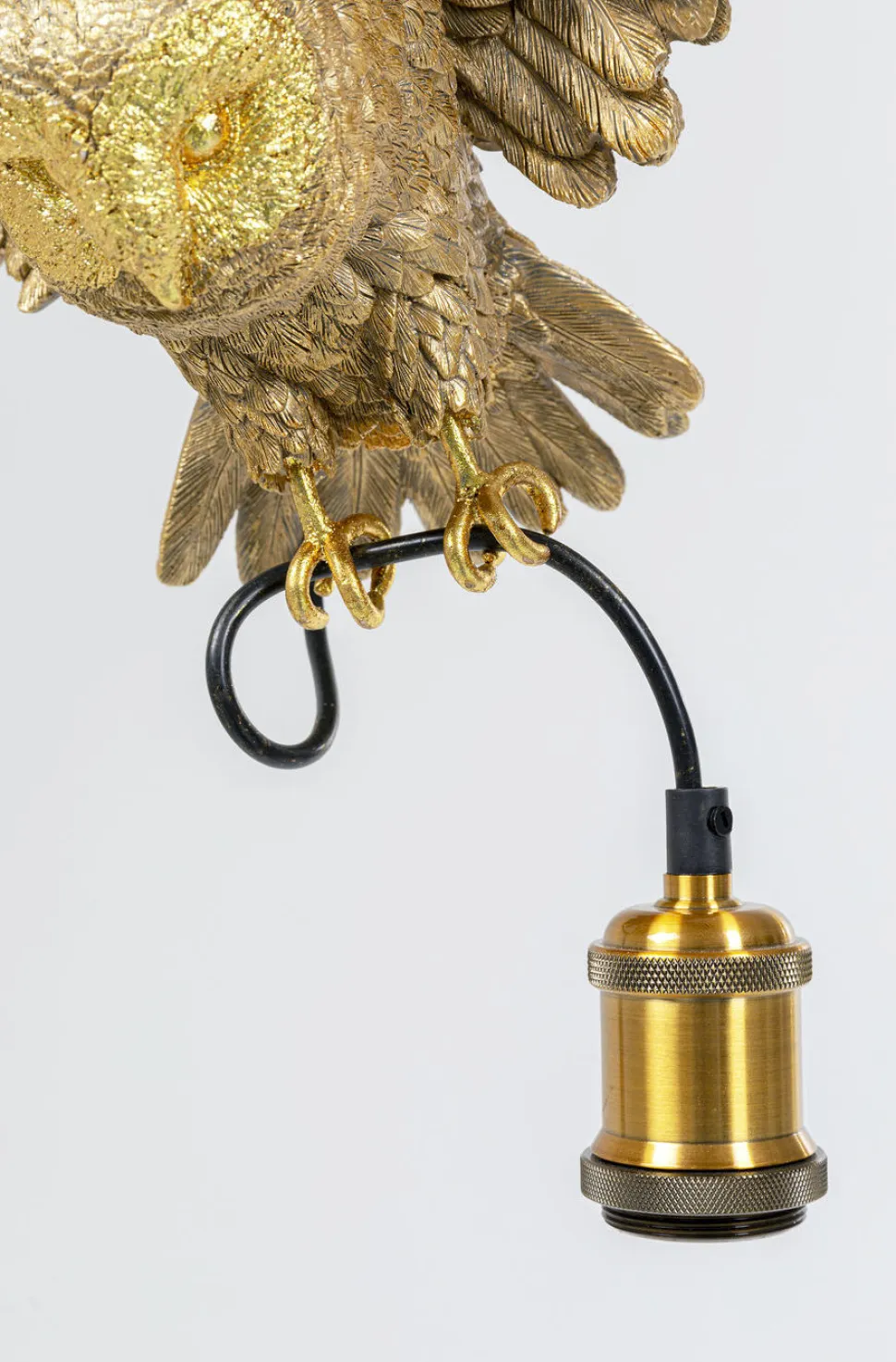KARE Design Hanglamp Animal Uil Goud Flash Sale