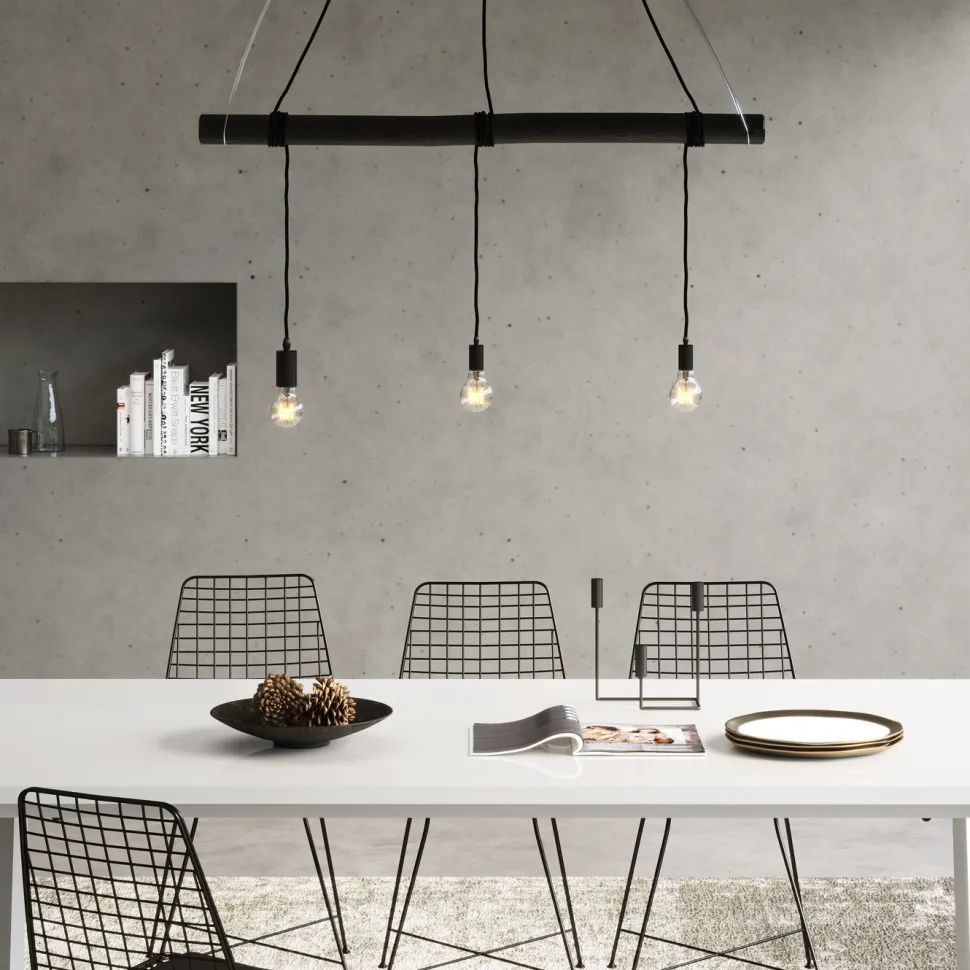 KARE Design Hanglamp Dining Black New