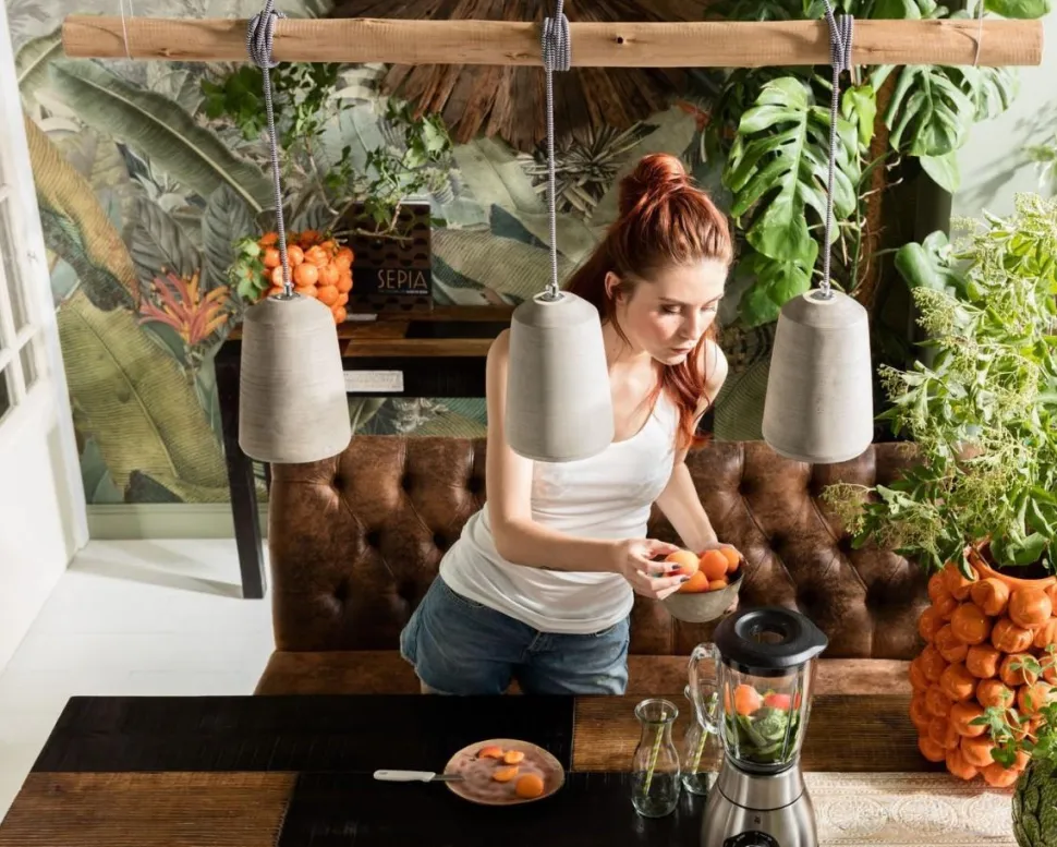 KARE Design Hanglamp Dining Concrete Tre Hot