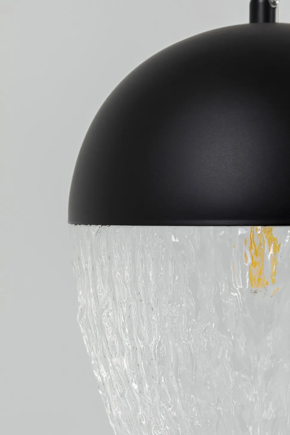 KARE Design Hanglamp Frozen Black Matt Ø20cm Discount