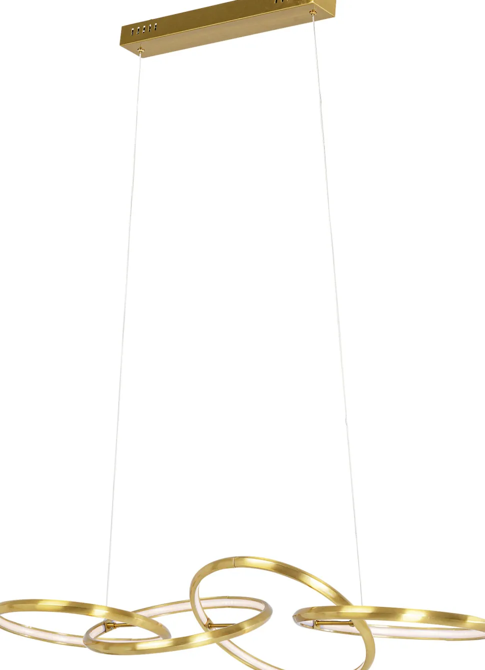 KARE Design Hanglamp Galaxy LED Gold 155cm Fashion