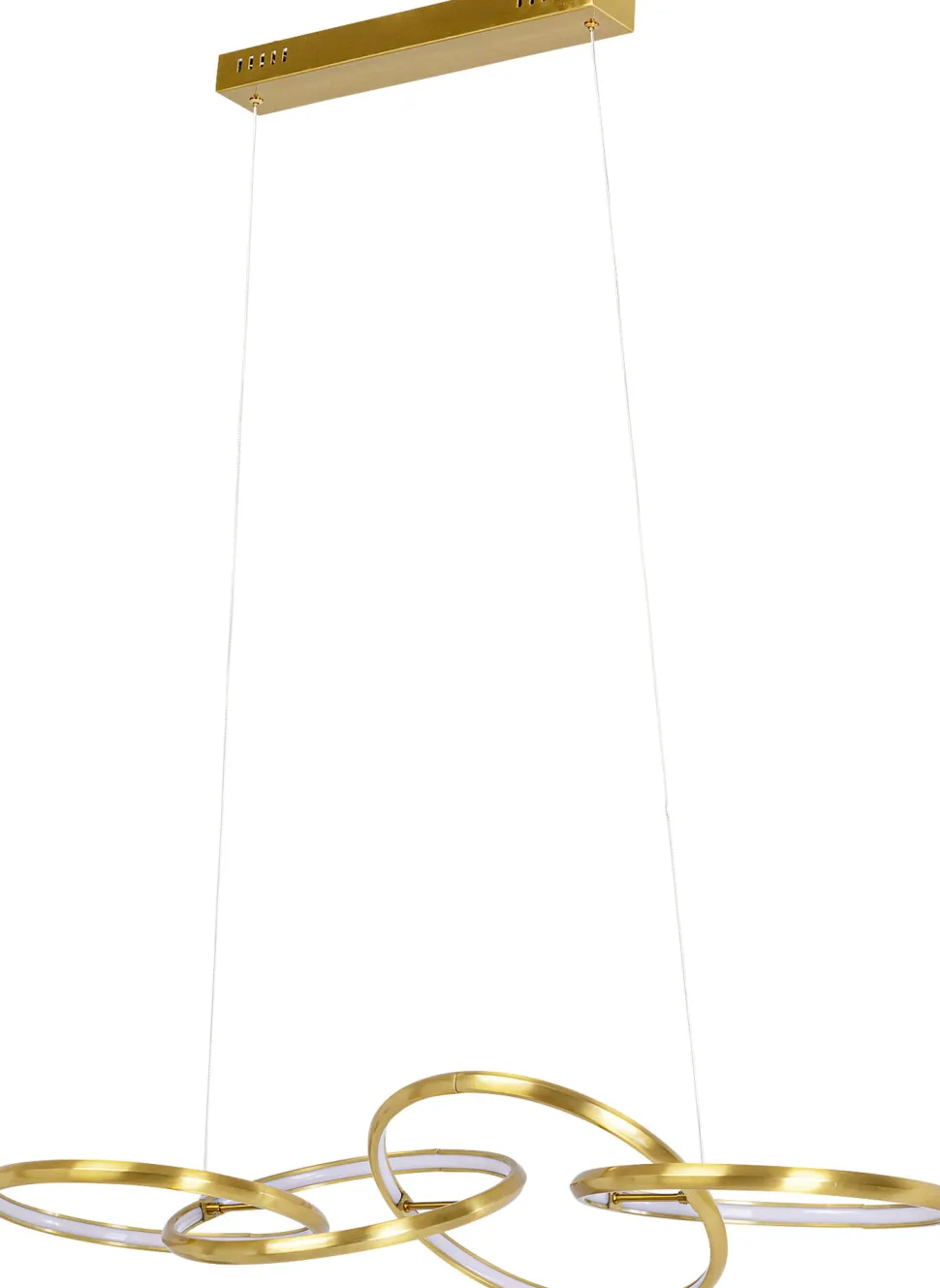 KARE Design Hanglamp Galaxy LED Gold 155cm Fashion