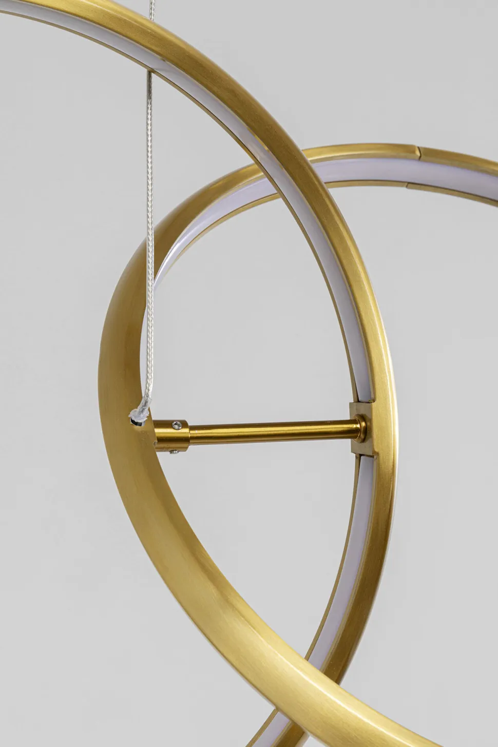 KARE Design Hanglamp Galaxy LED Gold 155cm Fashion