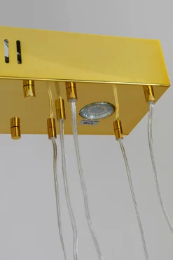 KARE Design Hanglamp Living Vegas Messing LED Clearance