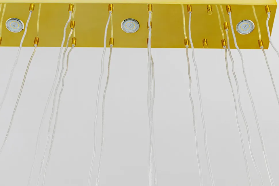 KARE Design Hanglamp Living Vegas Messing LED Clearance