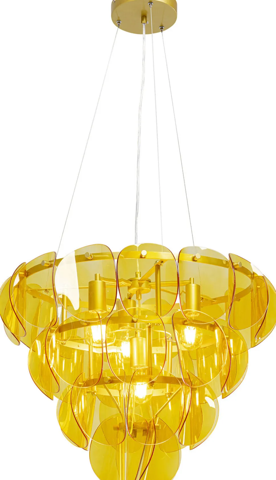 KARE Design Hanglamp Mariposa Three Circle Messing Clearance