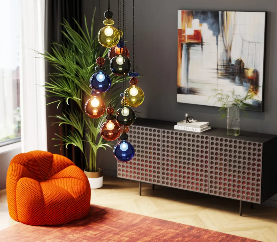 KARE Design Hanglamp Mazzo Nove Spiral 44cm Outlet