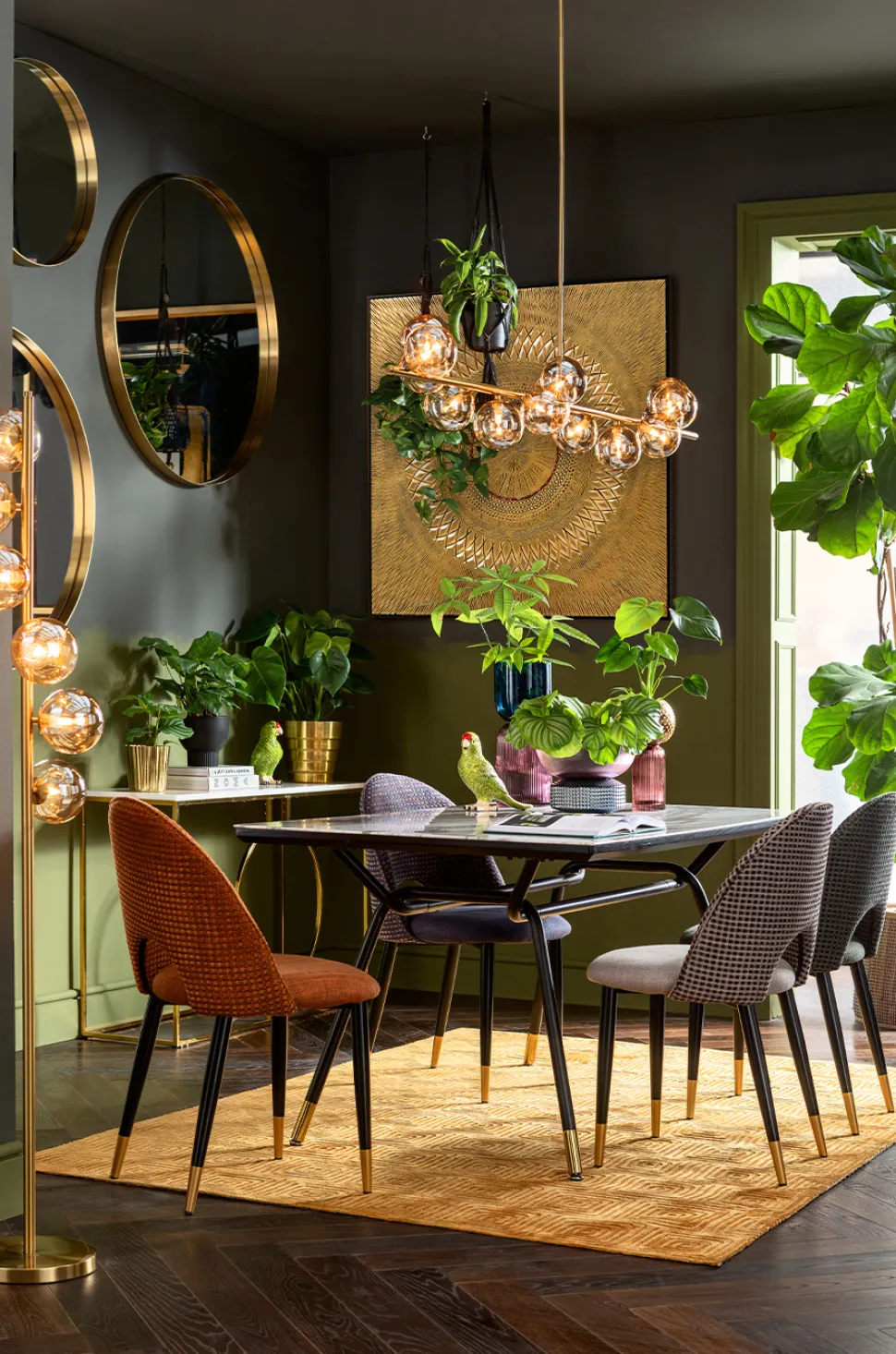 KARE Design Hanglamp Scala Balls Brass 150cm Store