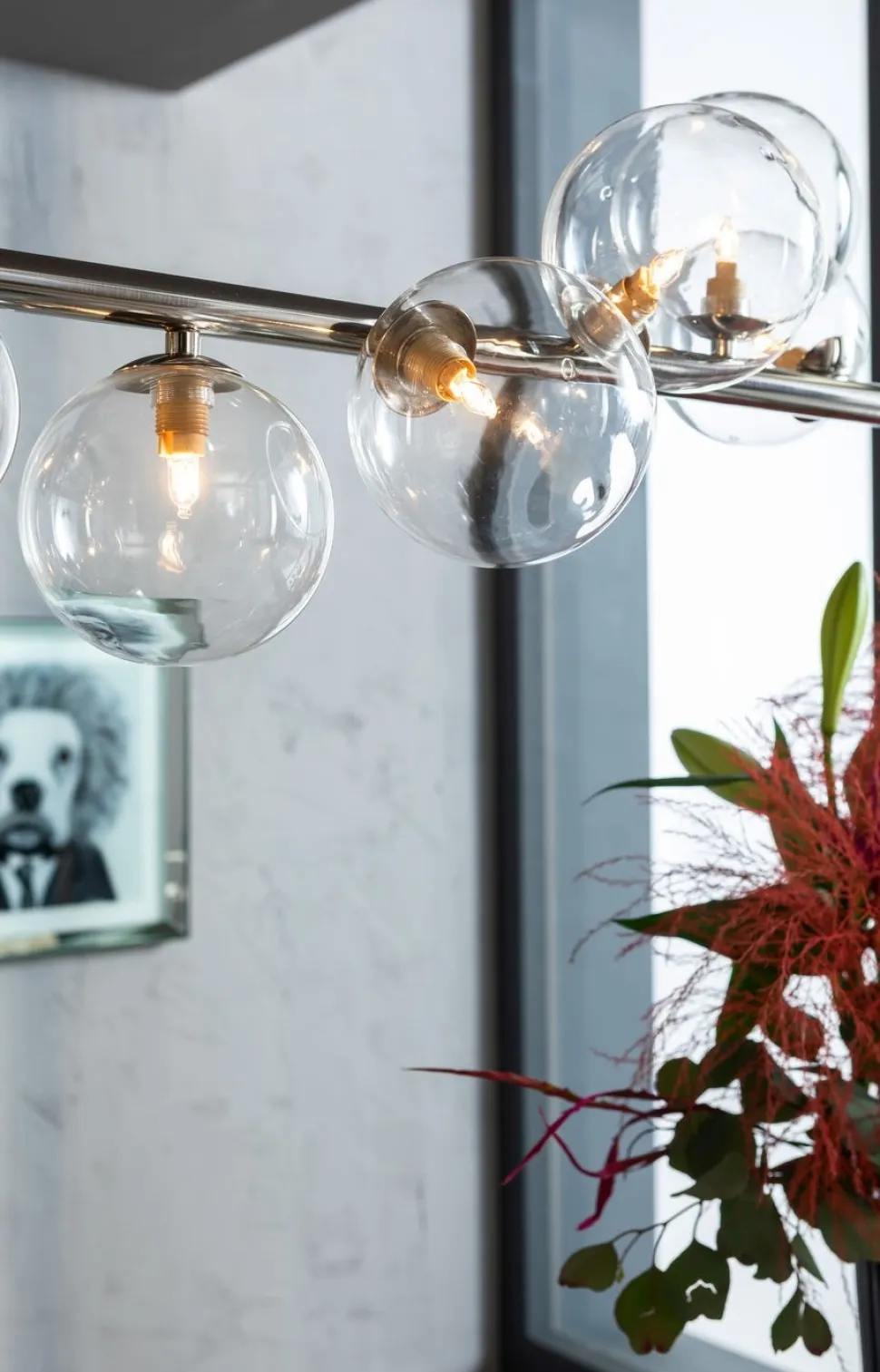 KARE Design Hanglamp Scala Balls Chroom 150cm Cheap