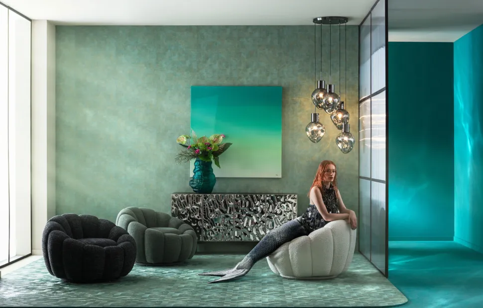 KARE Design Hanglamp Supernova Smoky Cinque Ø50CM Fashion