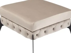 KARE Design Hocker Bellissima Velvet Taupe 80cm Sale