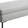 KARE Design Hocker Gianni Cord Grey Hot