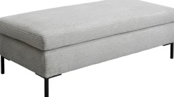 KARE Design Hocker Gianni Cord Grey Hot