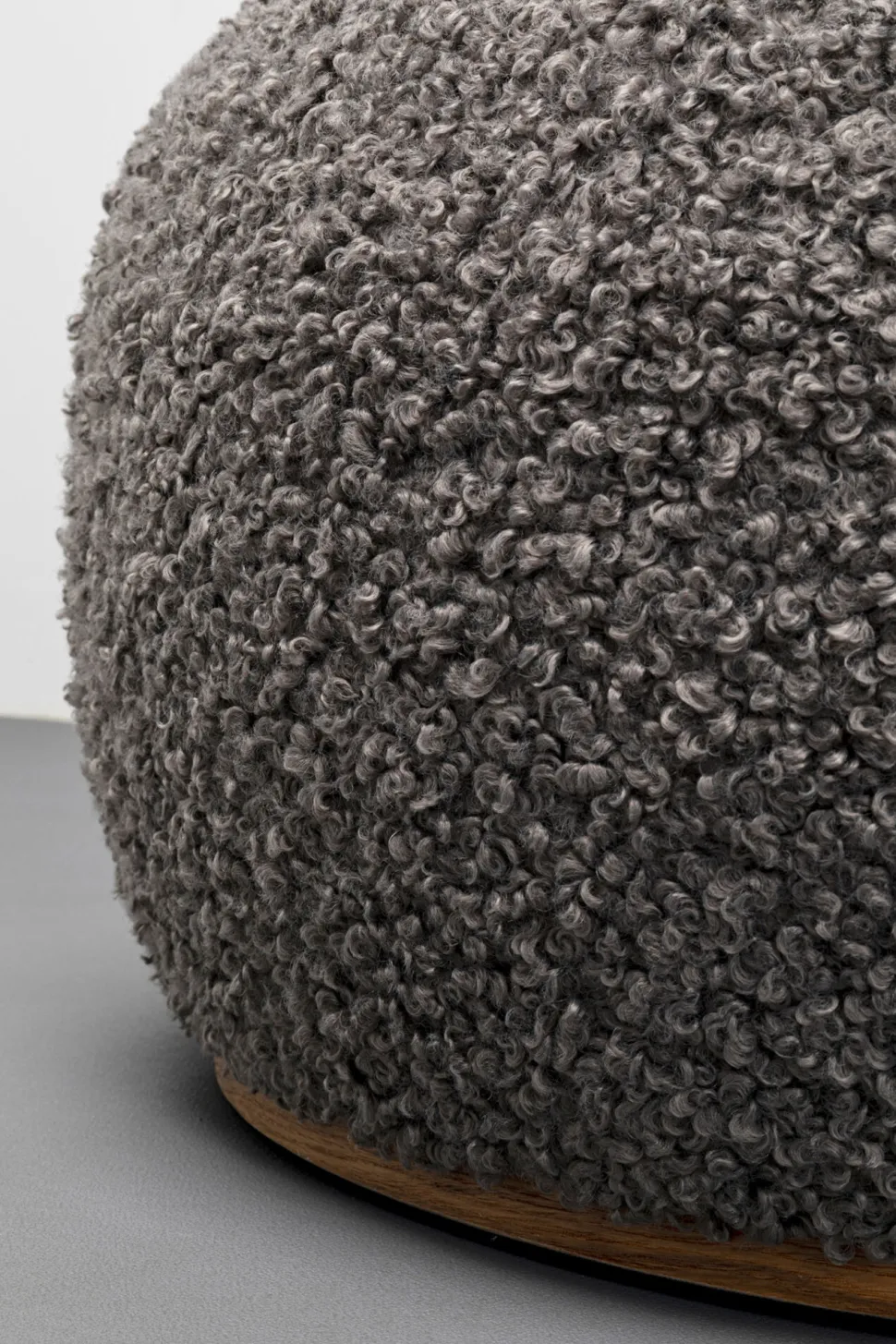 KARE Design Hocker Pebble Boucle Grey 81cm Sale
