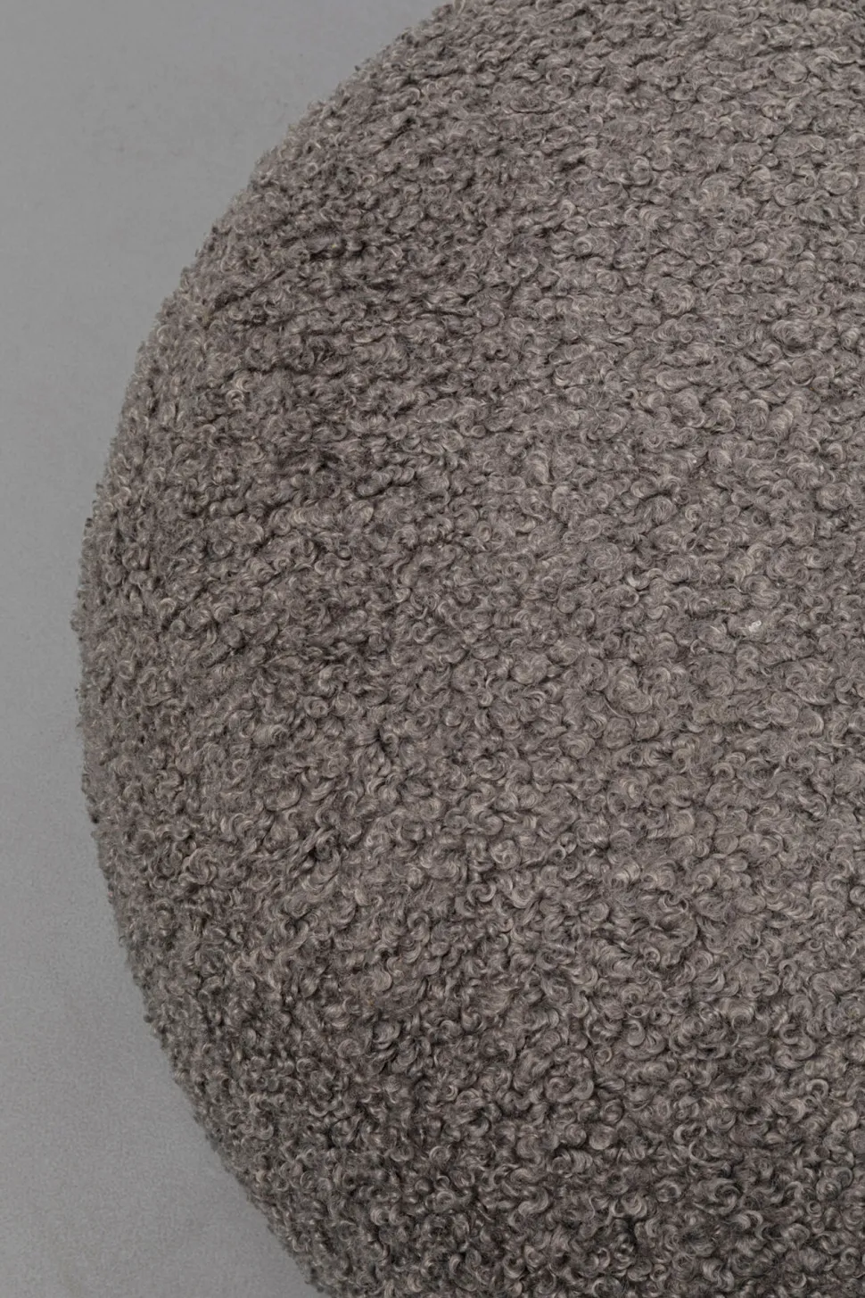 KARE Design Hocker Pebble Boucle Grey 81cm Sale
