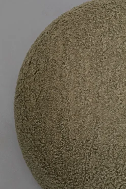 KARE Design Hocker Pebble Boucle Olive 81cm Online