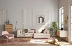 KARE Design Hoekbank Gianni Crème Rechts Store