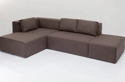 KARE Design Hoekbank Infinity Dolce Bruin Links Flash Sale