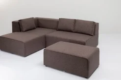 KARE Design Hoekbank Infinity Dolce Bruin Links Flash Sale