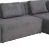 KARE Design Hoekbank Infinity Ottomane Cord Grey Right Cheap