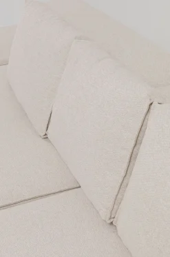 KARE Design Hoekbank Infinity Ottomane Crème Rechts Clearance