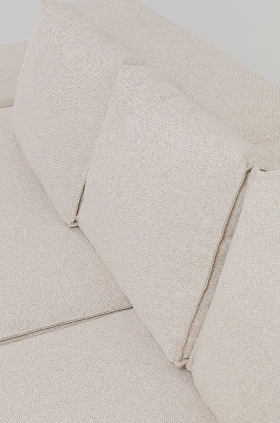 KARE Design Hoekbank Infinity Ottomane Crème Rechts Clearance