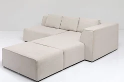 KARE Design Hoekbank Infinity Ottomane Crème Rechts Clearance