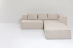 KARE Design Hoekbank Infinity Ottomane Crème Rechts Clearance