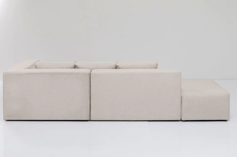 KARE Design Hoekbank Infinity Ottomane Crème Rechts Clearance