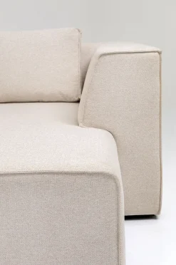 KARE Design Hoekbank Infinity Ottomane Crème Rechts Clearance