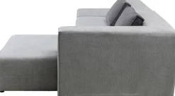 KARE Design Hoekbank Infinity Ottomane Grijs Rechts Outlet