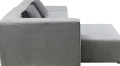 KARE Design Hoekbank Infinity Ottomane Grijs Links Store