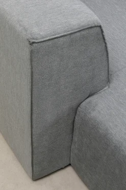 KARE Design Hoekbank Infinity Ottomane Grijs Links Store