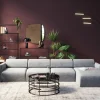 KARE Design Hoekbank Lucca Grey Right 331cm Shop
